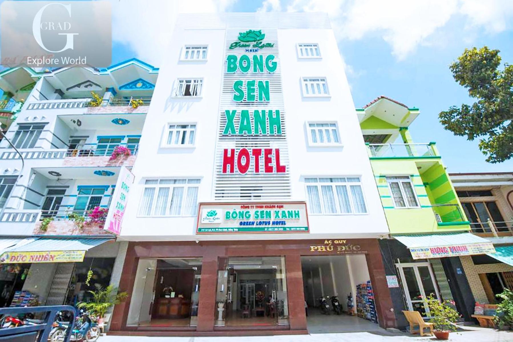 Bong Sen Xanh Hotel Cao Lãnh Exterior foto