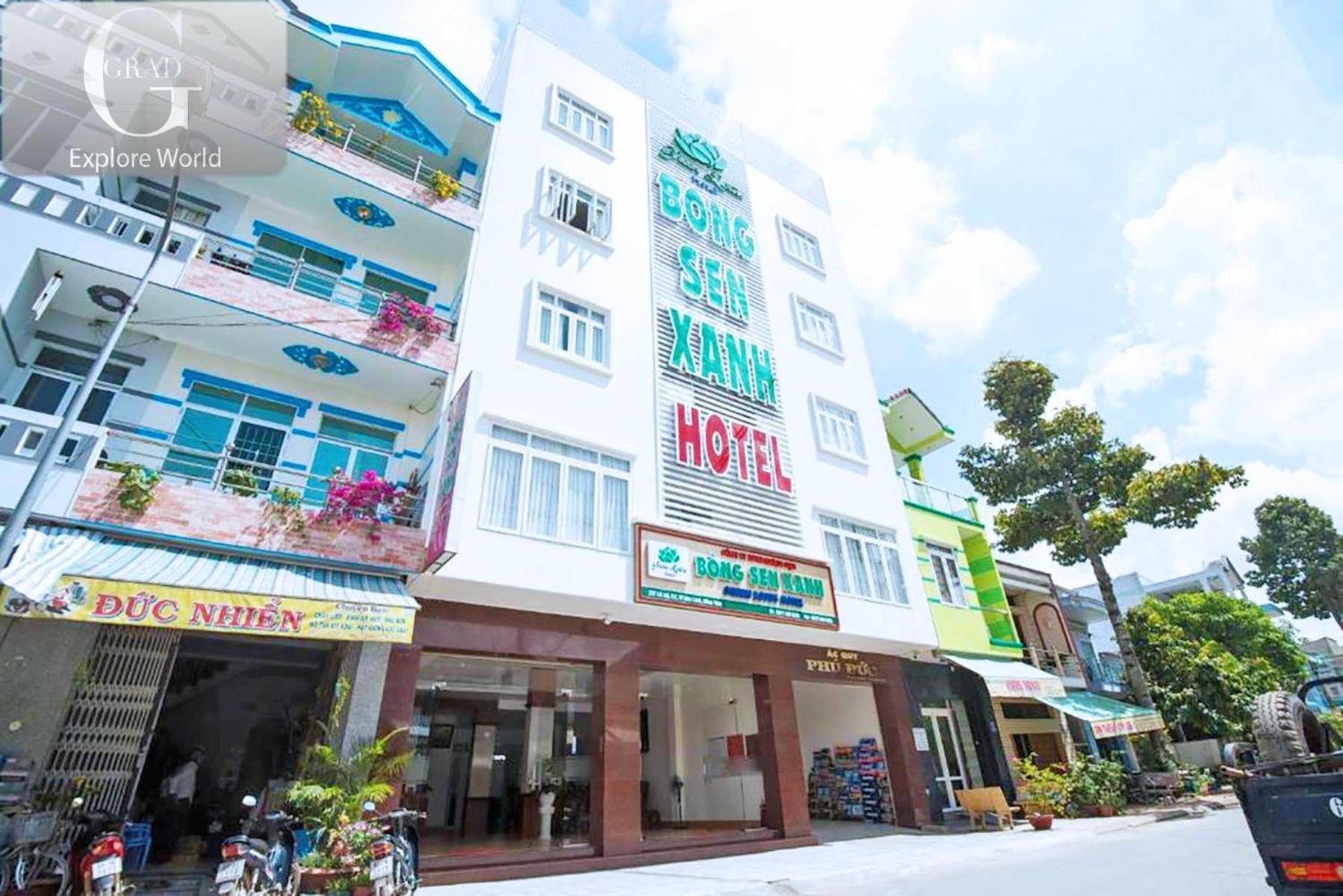 Bong Sen Xanh Hotel Cao Lãnh Exterior foto