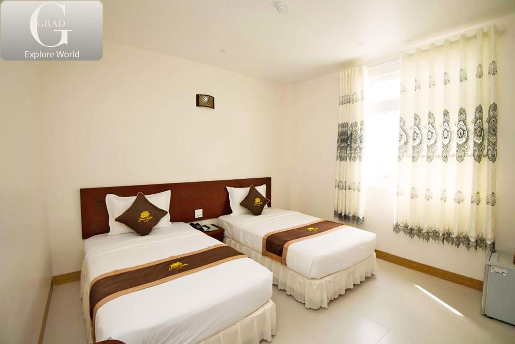 Bong Sen Xanh Hotel Cao Lãnh Exterior foto